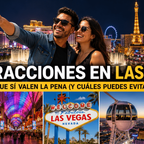 10 Atracciones en Las Vegas que SI valen la pena