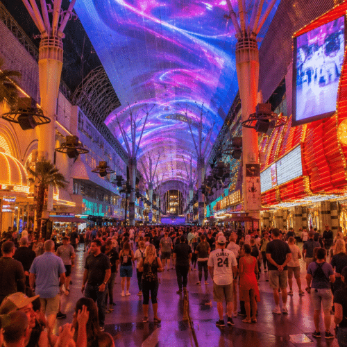 Guía completa de Fremont Street en Las Vegas para turistas