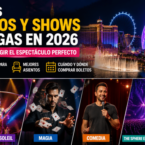 Los Mejores Conciertos y Shows en Las Vegas