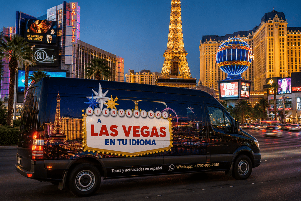 Van de Las Vegas en tu Idioma