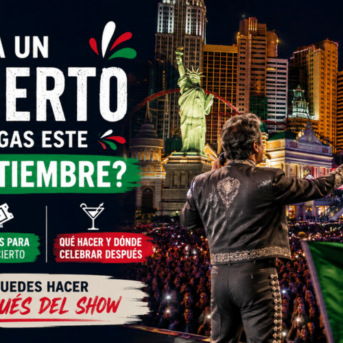 15 de septiembre en Las Vegas: qué hacer antes y después del concierto