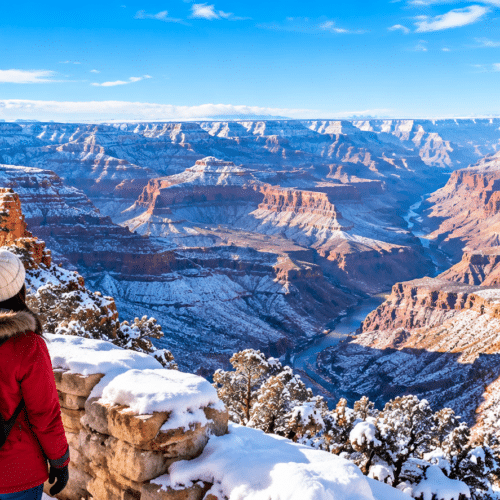 Tour al Gran Cañón desde Las Vegas en invierno